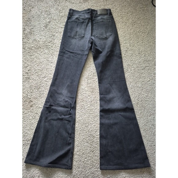 Closed Women Rawlin Straight Flare Legs Jeans - Black - Size: 25 - Picture 11 of 14